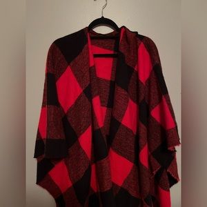 Old Navy Buffalo Check Shawl